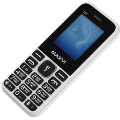 Мобильный телефон MAXVI C27+ ЗУ WC-112 (белый)