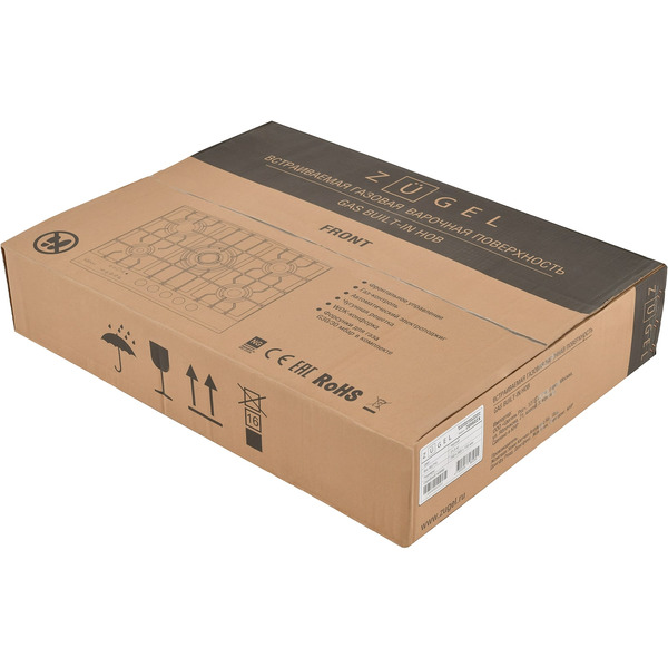 Варочная поверхность газовая ZUGEL ZGH602X