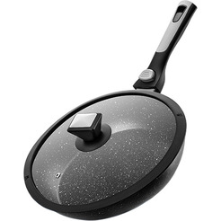 Сковорода Elan Gallery Fierra 130041 (26см, черный мрамор)