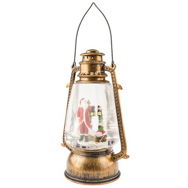 Декоративный фонарь с эффектом снегопада и подсветкой NEON-NIGHT Санта-Клаус 501-066