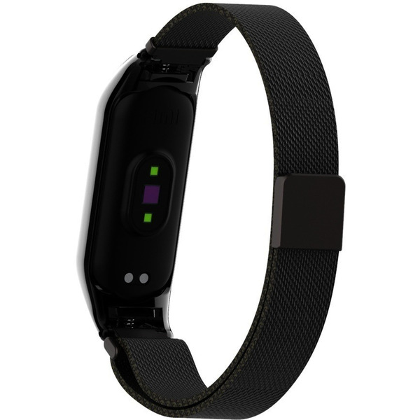 Ремешок Bingo Magnetic для Xiaomi Mi Band 3/4 Черный