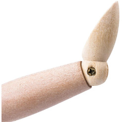 Модель художественная BRAUBERG 191293 (тип - мужчина, материал дерево, гибкая, высота 30 см. )