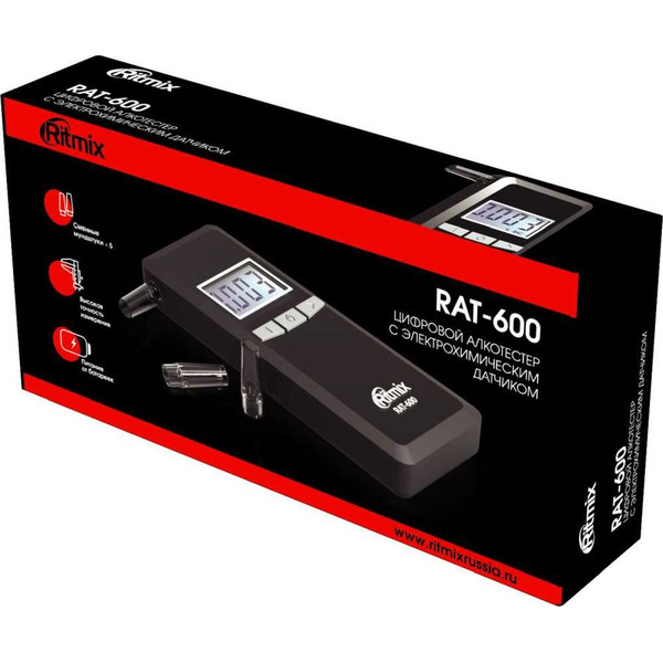 Алкотестер Ritmix RAT-600