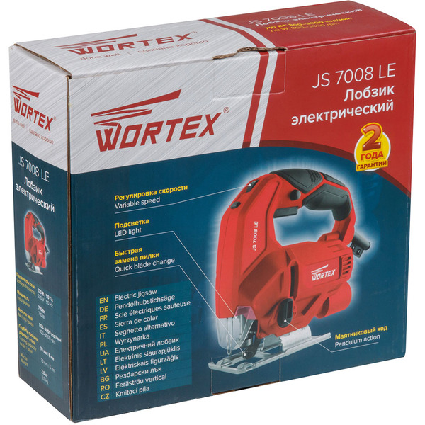 Электролобзик Wortex JS 7008 LE (JS7008LE019)