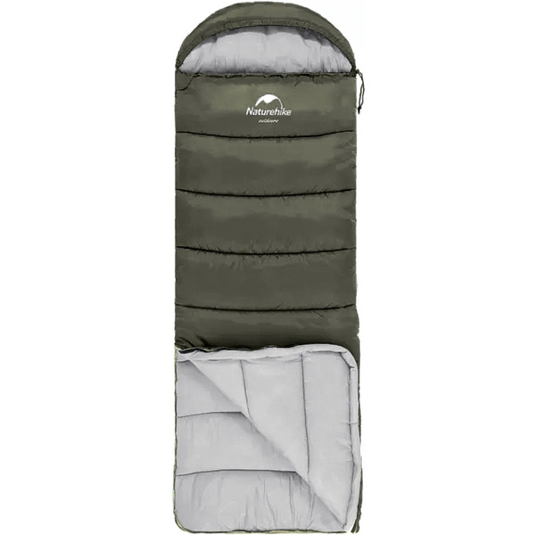 Спальный мешок Naturehike U250 NH20MSD07-ARM250 (темно-зеленый)