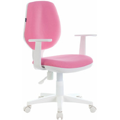 Кресло Brabix Fancy MG-201W 532409 (белый/розовый)