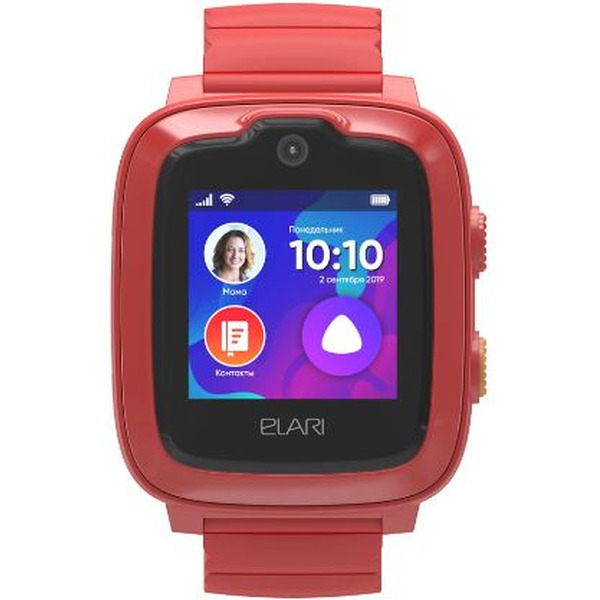 Часы-телефон ELARI KidPhone 4G (KP-4G) красный