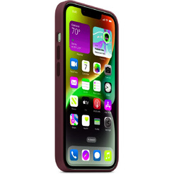 Бампер BINGO Silicone Case iPhone 14 Бордовый