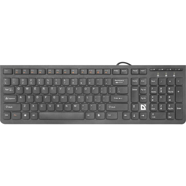 Проводная клавиатура Defender UltraMate SM-530 RU, черный