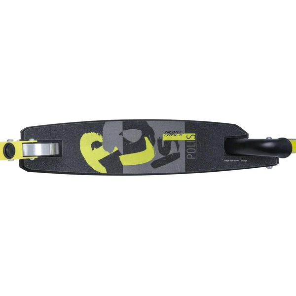 Самокат для детей Novatrack 180.POLIS.LM9 (лимонный)