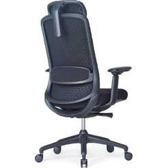 Кресло компьютерное SitZone CH-531A ткань, черный, крестов. пластик