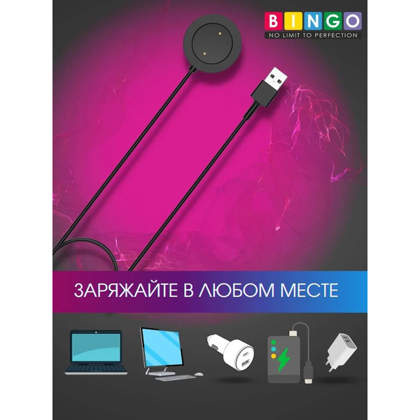 Зарядное устройство Bingo для HAYLOU RS3 LS04 Черное