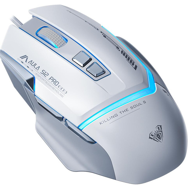 Мышь AULA S12Pro (белый)