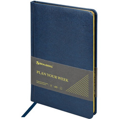 Еженедельник недатированный BRAUBERG Iguana 114476