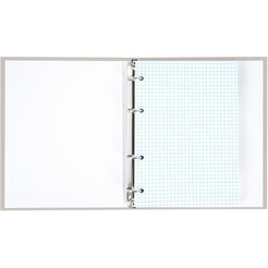 Тетрадь BRAUBERG 404997 на кольцах А5 175х215мм, 120л, твердый картон, клетка