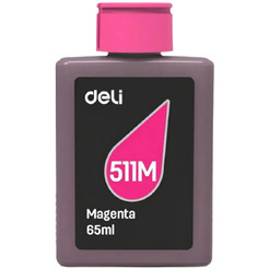 Чернила Deli 511M (пурпурный) 65мл