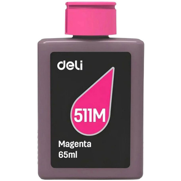 Чернила Deli 511M (пурпурный) 65мл
