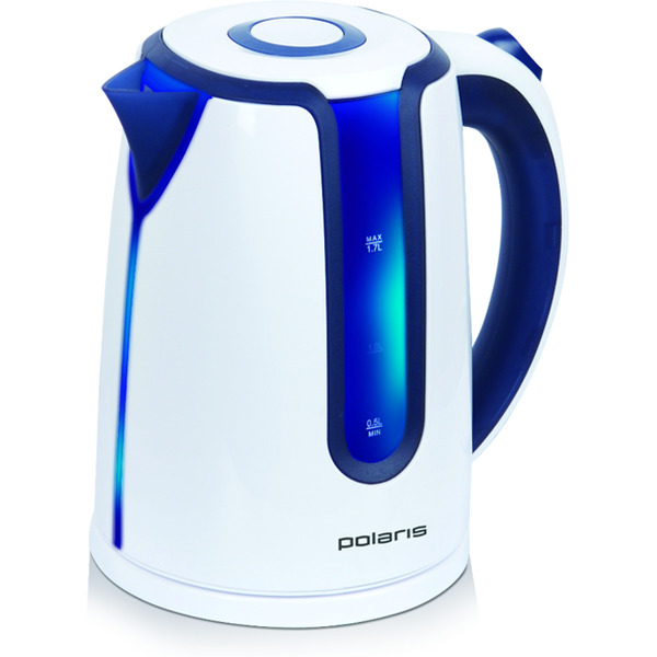 Электрочайник POLARIS PWK1754CLWr бело-синий