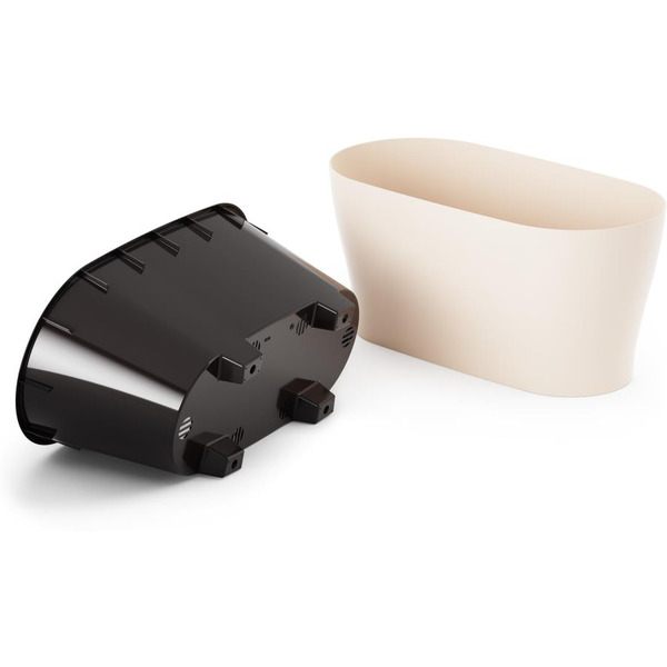 Горшок цветочный Альтернатива Лея М8590 (бежевый)