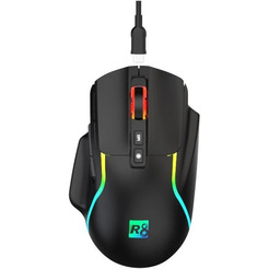 Беспроводная игровая мышь R8 G303 7D Wireless 2.4G&BT Rechargeable Gaming (черный)