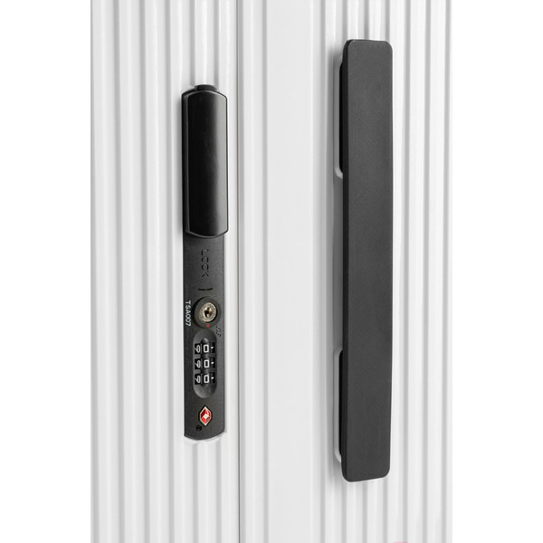 Чемодан DoubleW 005# (M, белый)