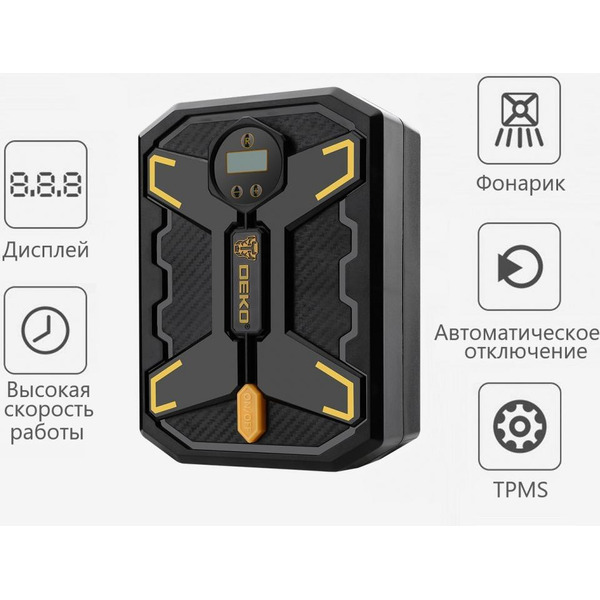 Автомобильный компрессор Deko DKCP150Psi-LCD (063-1300)