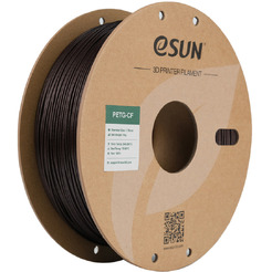 Пластик eSUN PETG-CF 1.75 мм 1000 г (темно-красный)