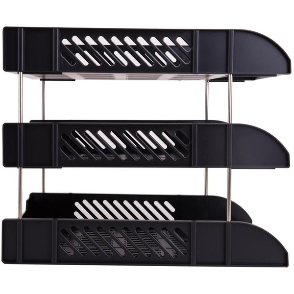 Лоток для бумаг DELI 9217BLACK