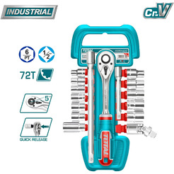 Универсальный набор инструментов Total THT121171 (17 предметов)
