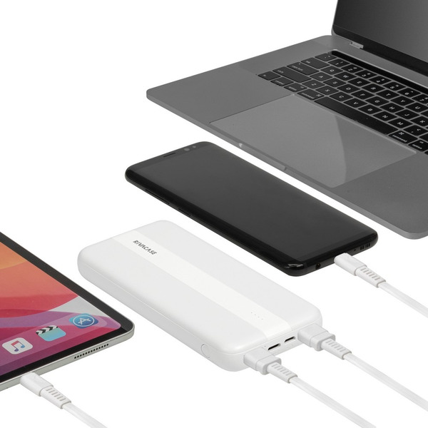 Внешний аккумулятор RIVACASE VA2041 (10000 мАч) White