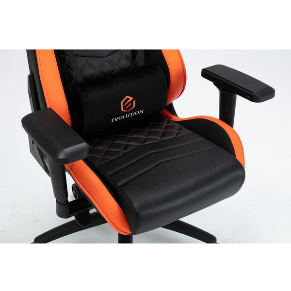 Компьютерное кресло Evolution Avatar M (черный/оранжевый)