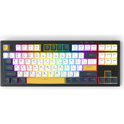 Клавиатура Ritmix RKB-587BL (черный/белый)