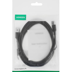 Кабель USB-A 2.0 (M) to USB-A 2.0 (M) Ugreen US102-10310