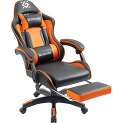 Игровое кресло DEFENDER Sorang (черный/оранжевый) 64462