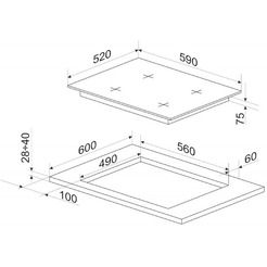 Варочная панель Hansa BHGW630502
