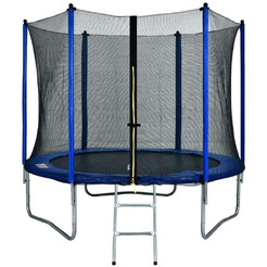 Батут BST BST-HO-8-3-F (складные стойки) 8 футов (244 см) c сеткой безопасности и лестницей
