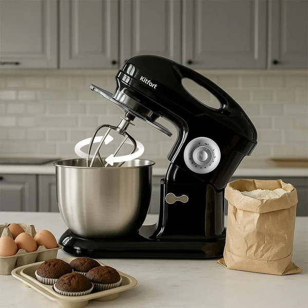 Планетарный миксер Kitfort КТ-4417