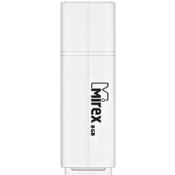 USB Flash MIREX Line White 8GB (13600-FMULWH08)