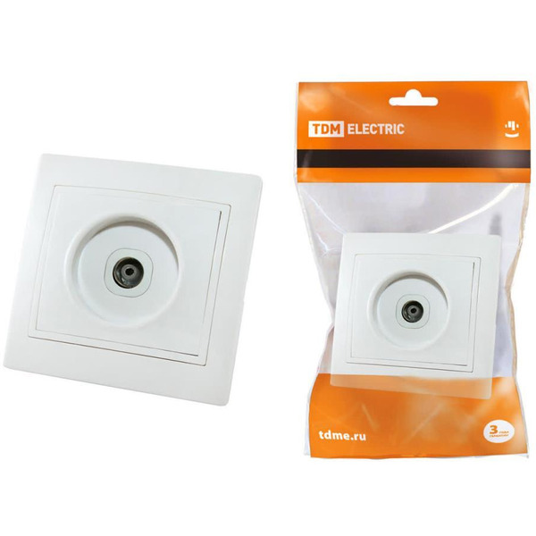 Розетка телевизионная TDM Electric Таймыр SQ1814-0022