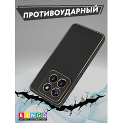 Бампер Bingo Gold Line для XIAOMI 14 Pro Черный