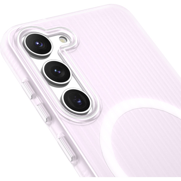 Задняя накладка CASE Translucent Strip Samsung Galaxy S23, белый