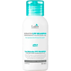 Шампунь для волос La'dor бессульфатный с кератином Keratin LPP Shampoo 50 мл
