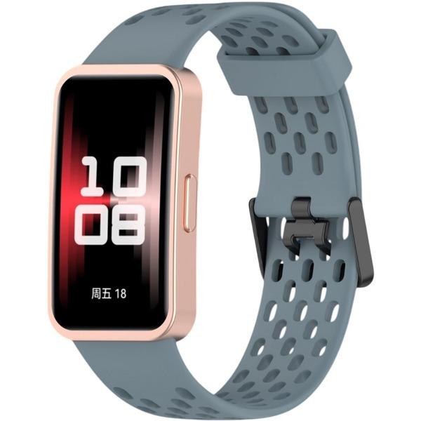 Ремешок Bingo Silicone Holes для HUAWEI Band 8/8 NFC/9/9 NFC (синий)