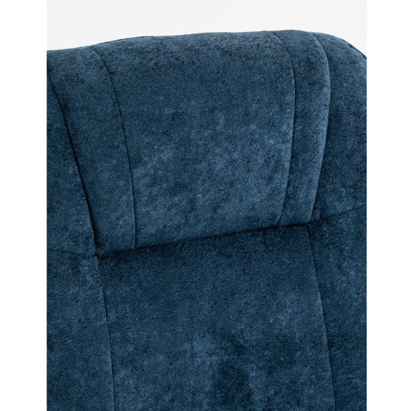 Массажное кресло Calviano 22 (синий плюш)