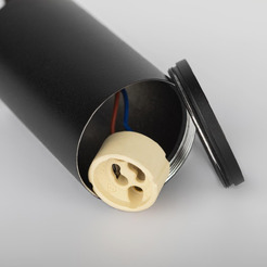 Трековый светильник ЭРА TR45-GU10 S BK Б0054182 (черный)