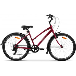 Велосипед AIST Cruiser 1.0 W/26/16.5/вишневый/2025