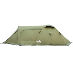 Палатка экспедиционная Tramp Cave 3 Green ( V2 )