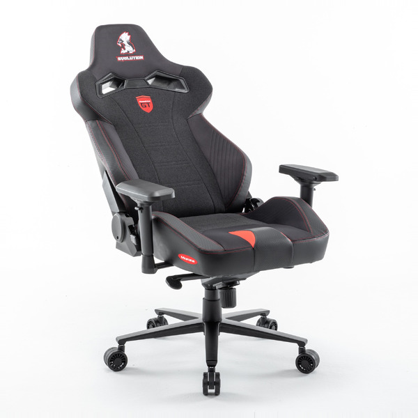Кресло компьютерное EVOLUTION ASSETTO GT Monza Black