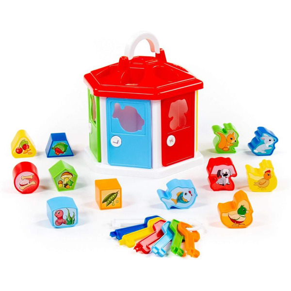 Сортер Полесье Логический домик 6011 (в коробке)