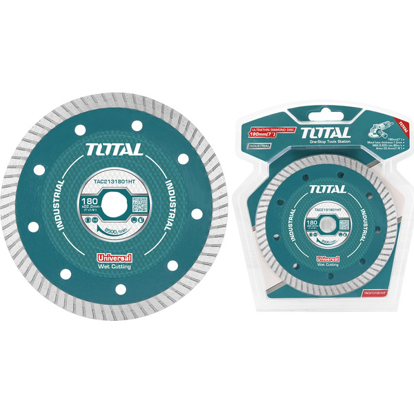 Диск алмазный TOTAL TAC2131803HT (180х8х22,2 мм)